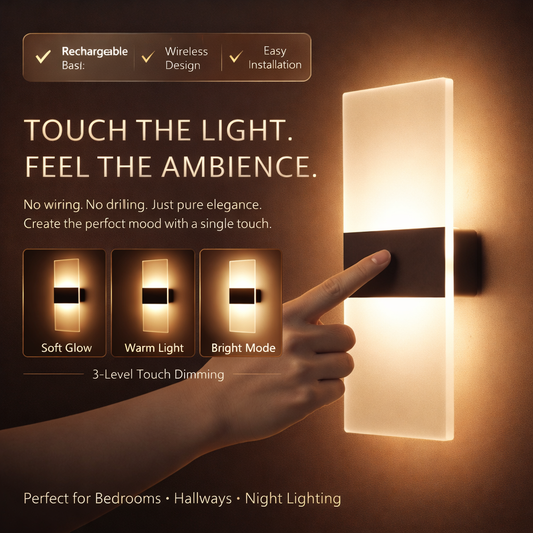 Lumo U – Wireless LED Wall Light with Motion Sensor